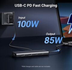 UGREEN REVODOK PRO 308 ÜÇLÜ EKRAN BAĞLANTI İSTASYONU