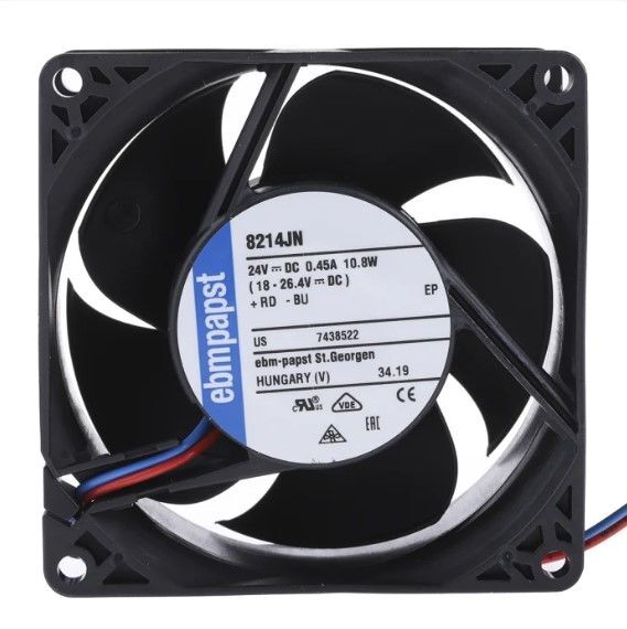 EBMPAPST 8214JN Kompakt Fan 24V DC