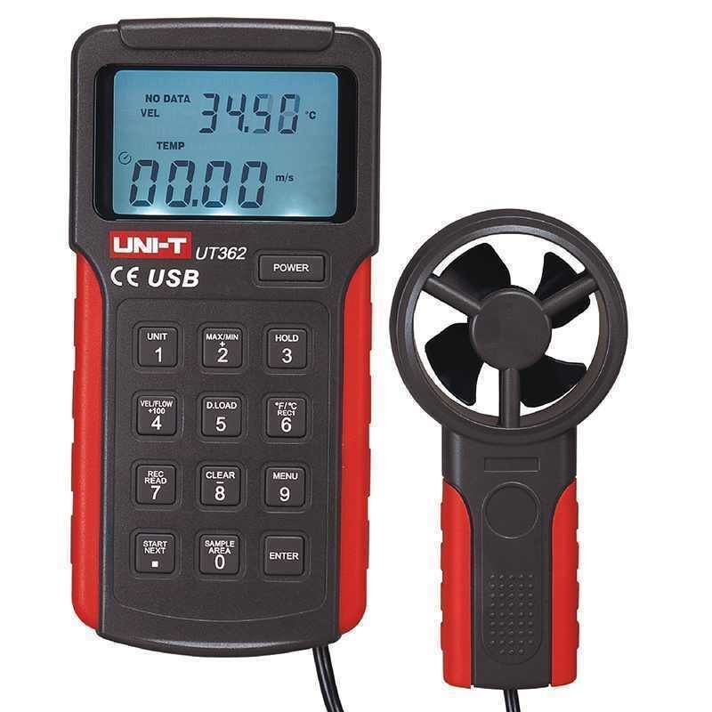 Unit UT362 Dijital Rüzgar Hızı Ölçer Anemometre