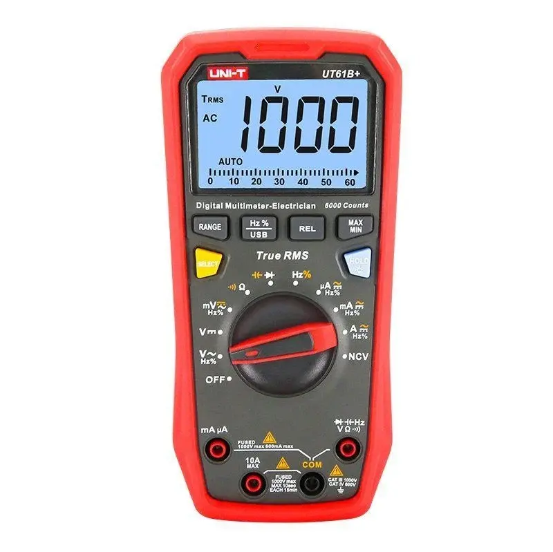 Unit UT61B+ 1000V True Rms Dijital Multimetre