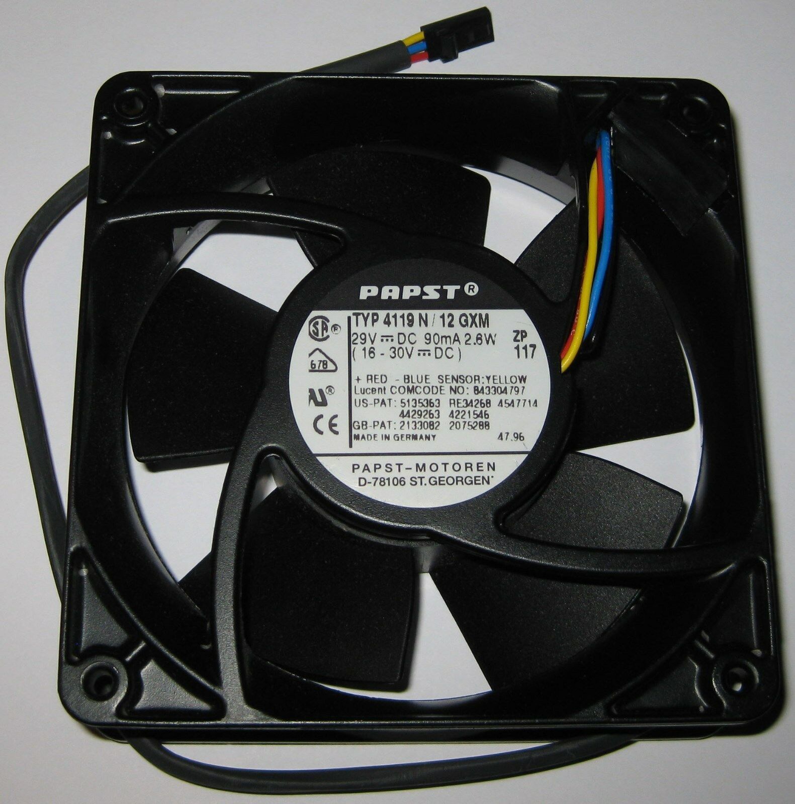 EBMPAPST 4119 N/12GXM FAN