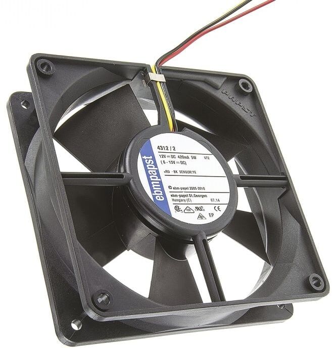 EBMPAPST 4312/12 Kompakt Fan 12V DC
