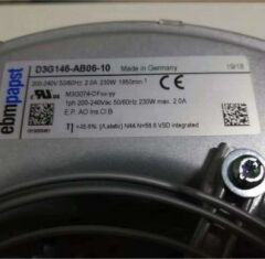 EBMPAPST D3G146-AB06-10 Radyal Fan