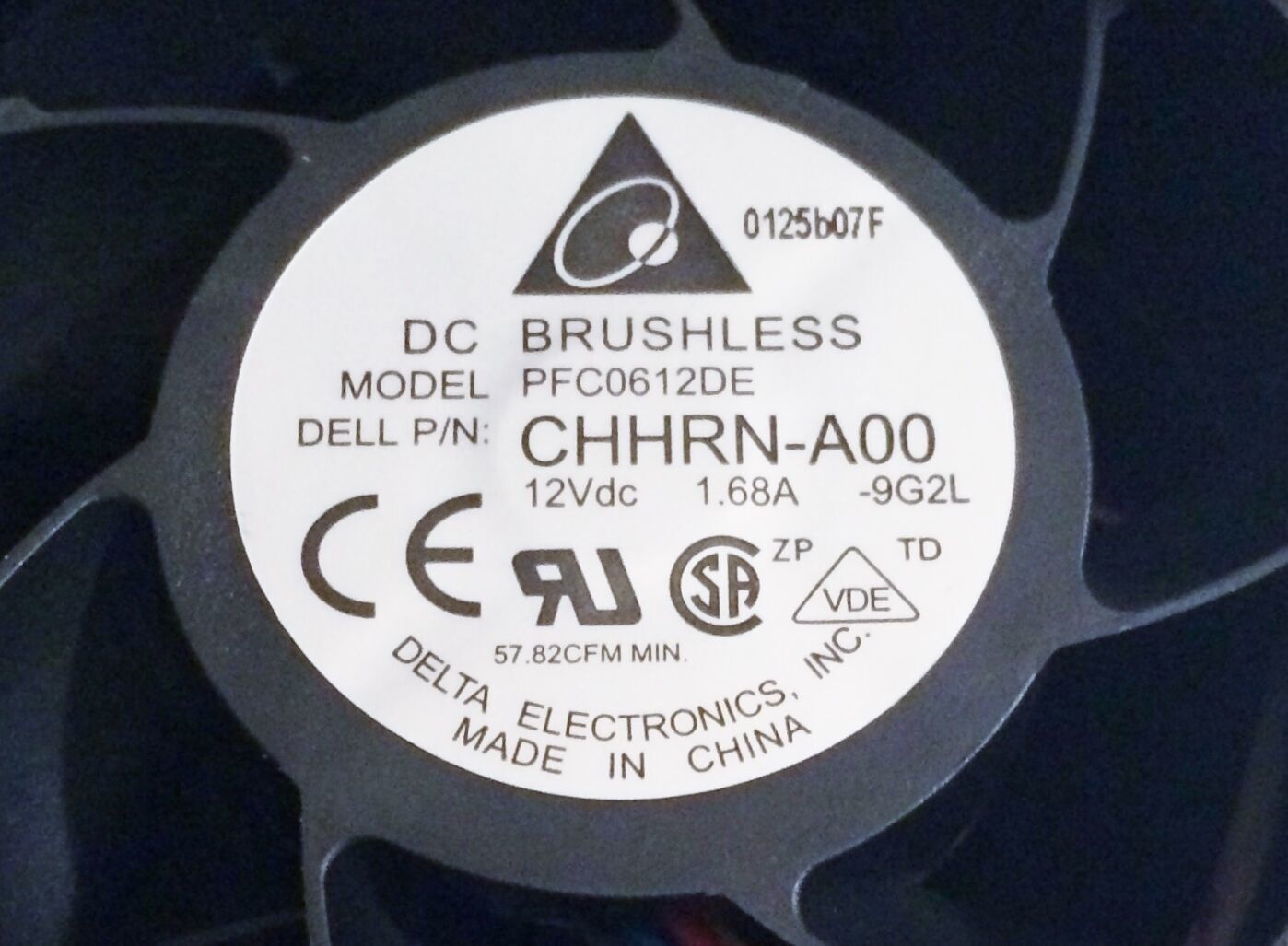 DELTA CHHRN-A00 FAN