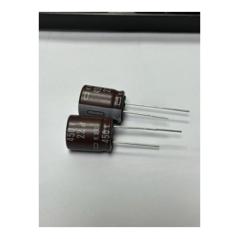ELEKTROLİTİK KONDANSATÖR 450V 22UF - 2 ADET