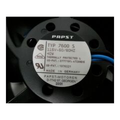 EBMPAPST 7600S FAN 115V AC Aksiyel Fan
