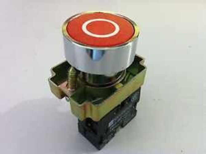 LAY5-BA4322 İŞARETLİ METAL YAYLI BUTON